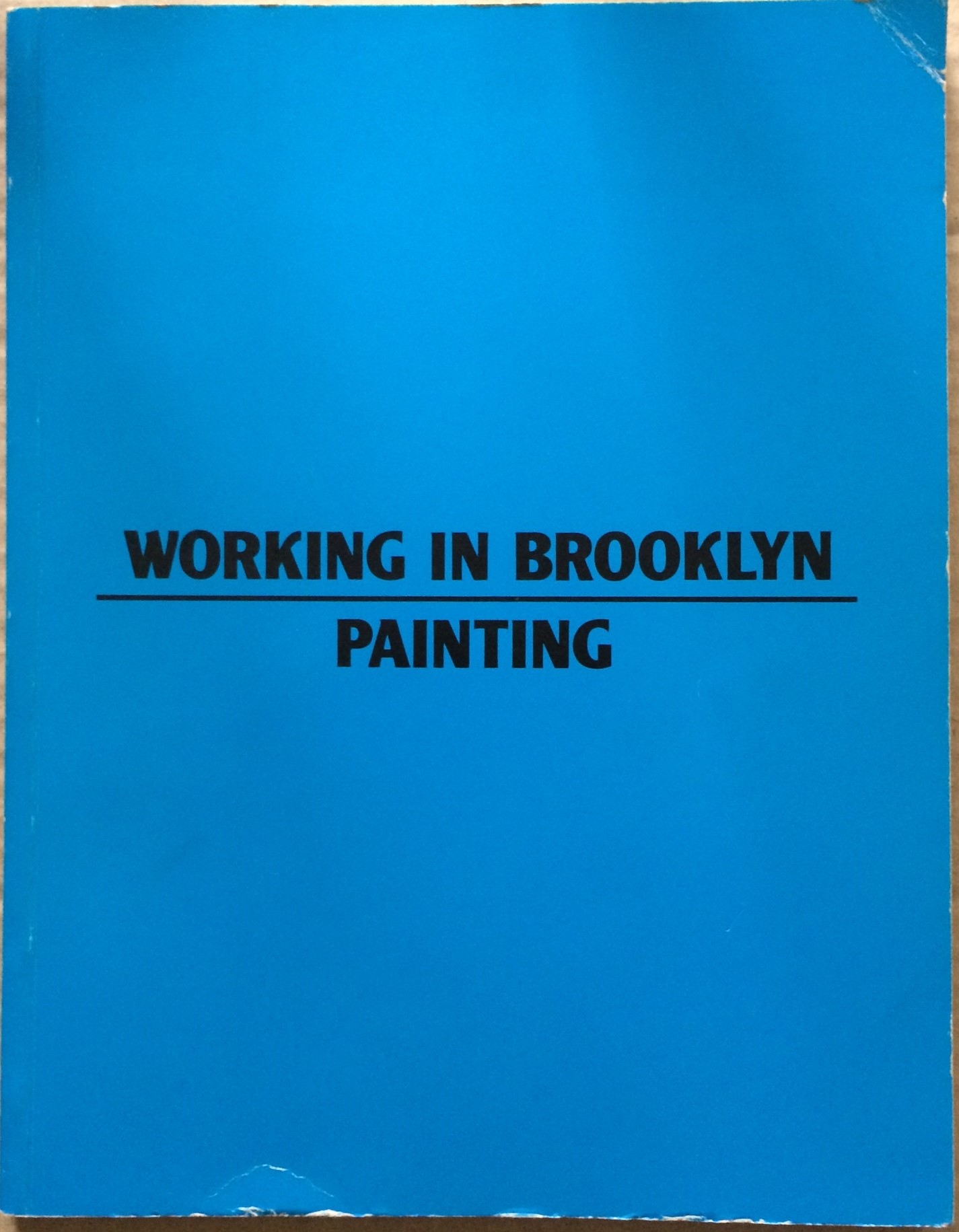 Image for Working in Brooklyn: Painting