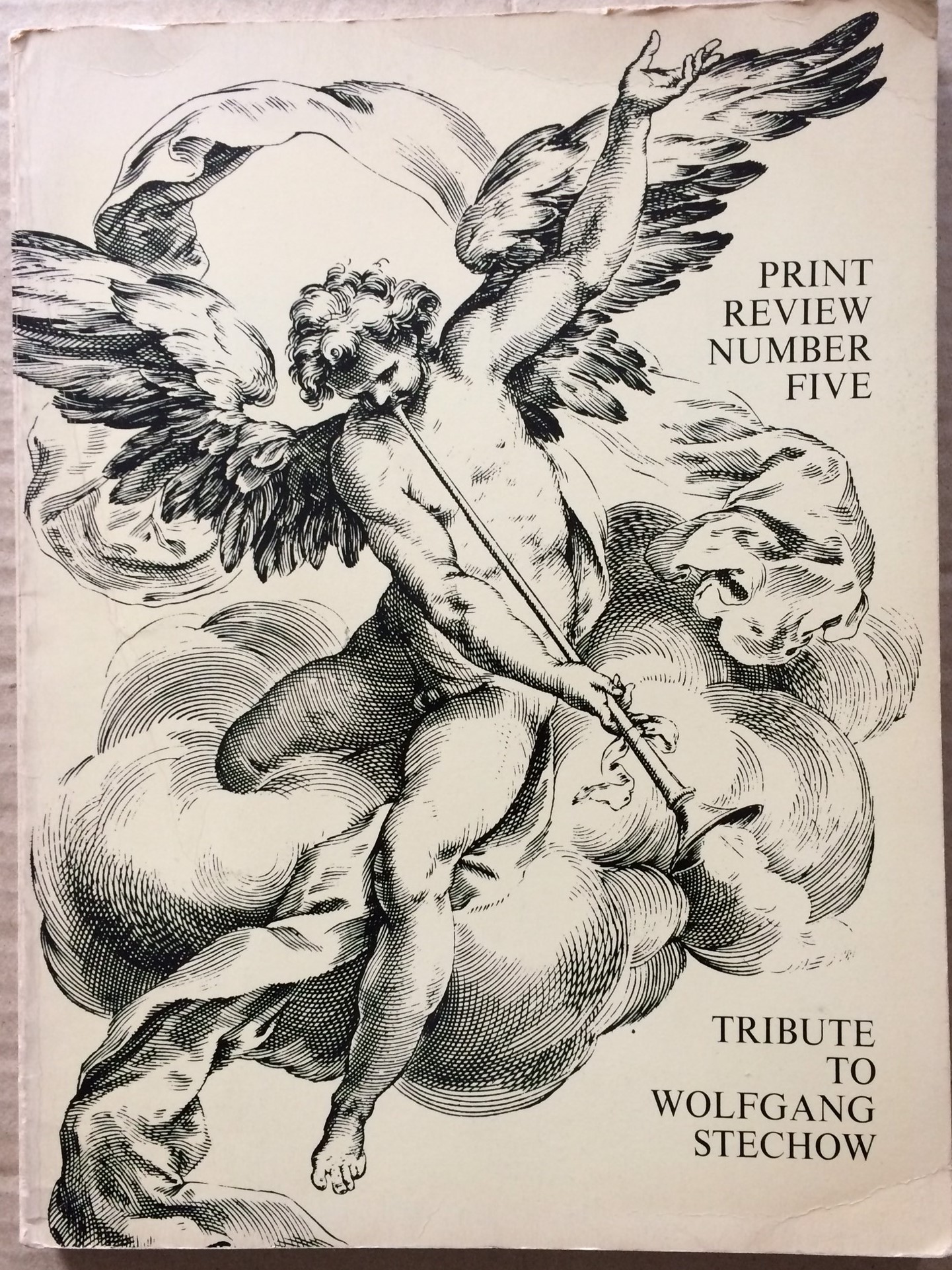 Image for Print Review Number Five: Tribute to Wolfgang Stechow (Print Review 5)