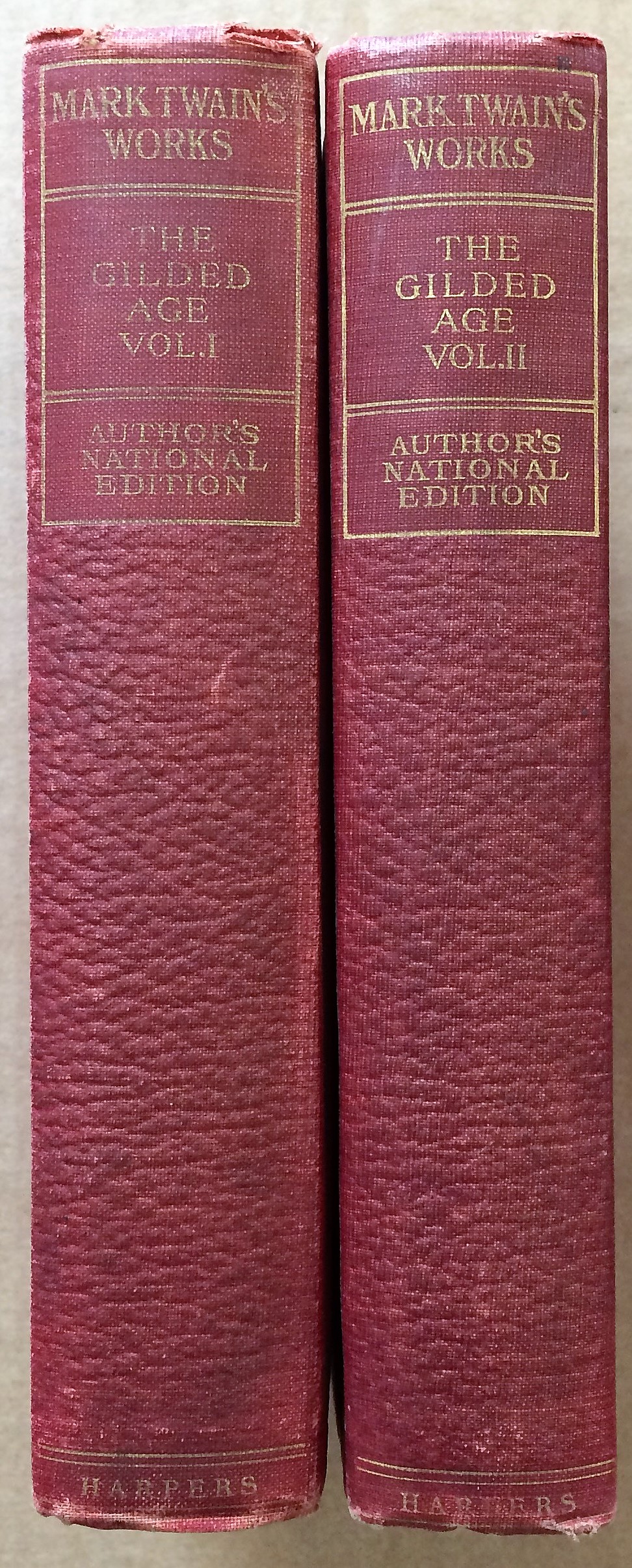 Image for The Gilded Age, A Tale of To-Day. In Two Volumes, Vols. I and II