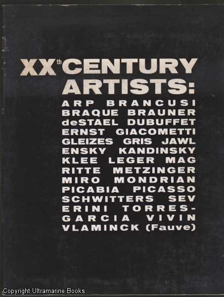 Image for XXth Century Artists ( 20th Century Artists) ( Twentieth Century Artists)