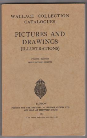 Image for Wallace Collection Catalogues: Pictures and Drawings (Illustrations)