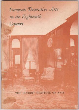 Image for European Decorative Arts in the Eighteenth Century - I