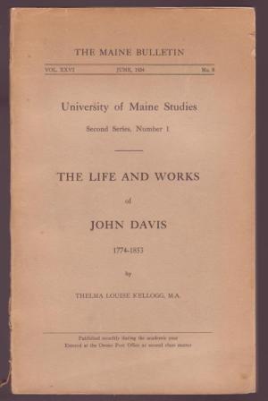 Image for The Life and Works of John Davis, 1774-1853