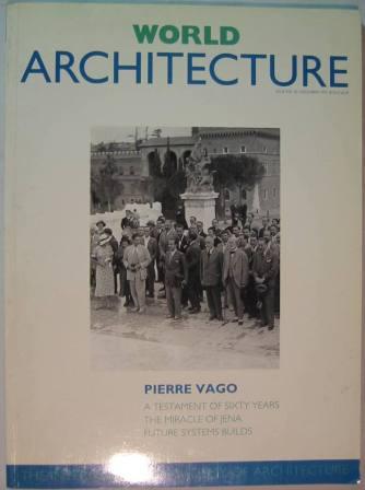 Image for World Architecture. No. 20, November 1992