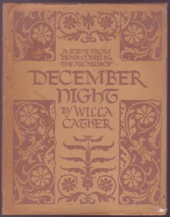 Image for December Night: A Scene from Willa Cather's Novel "Death Comes for the Archbishop"