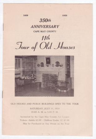 Image for 11th Tour of Old Houses - 350th Anniversary, Cape May County