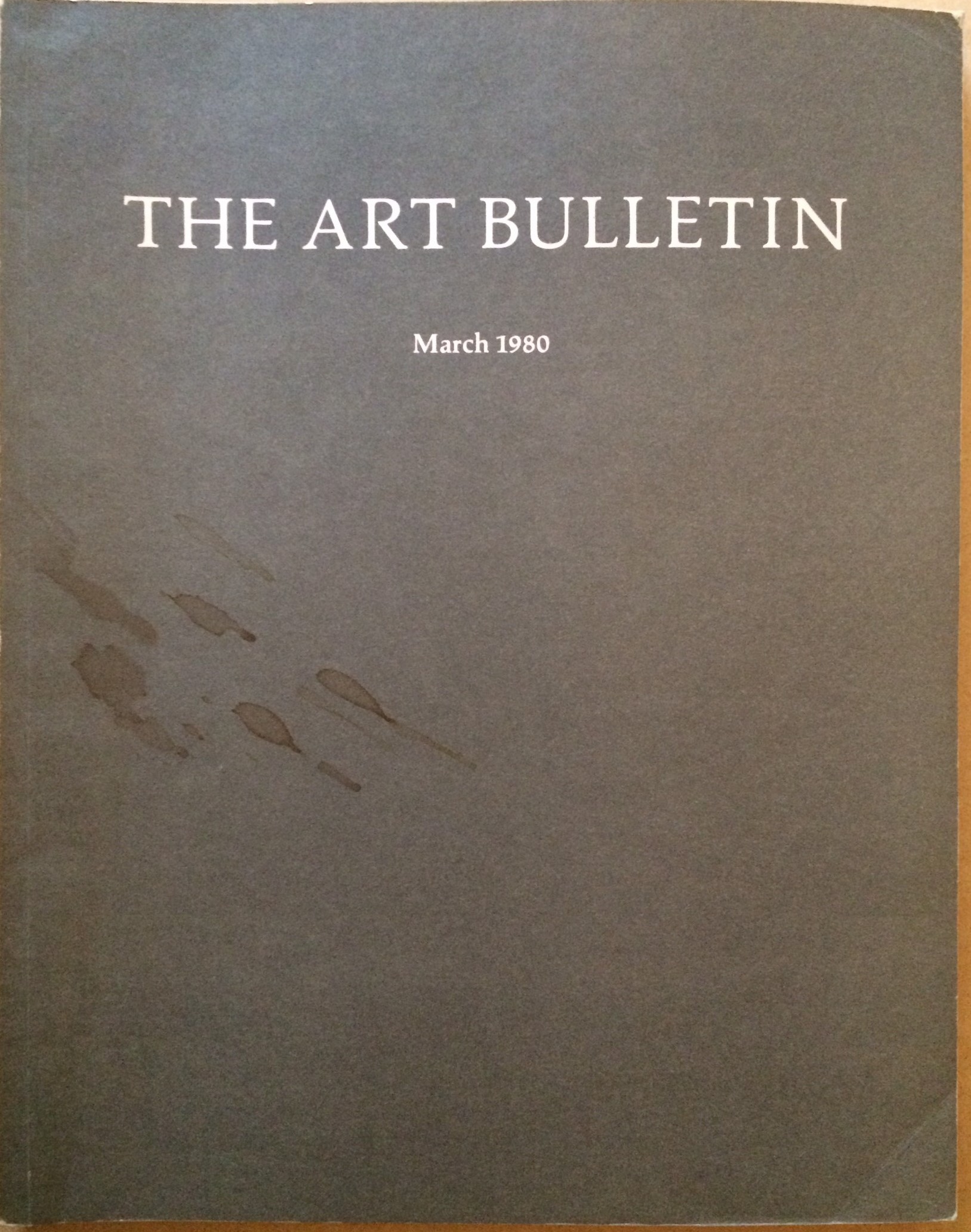 Image for The Art Bulletin - March, 1980 - Vol. LXII, no.1