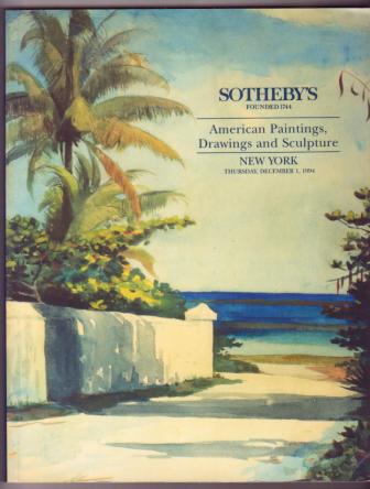 Image for American Paintings, Drawings and Sculpture - sale 6633