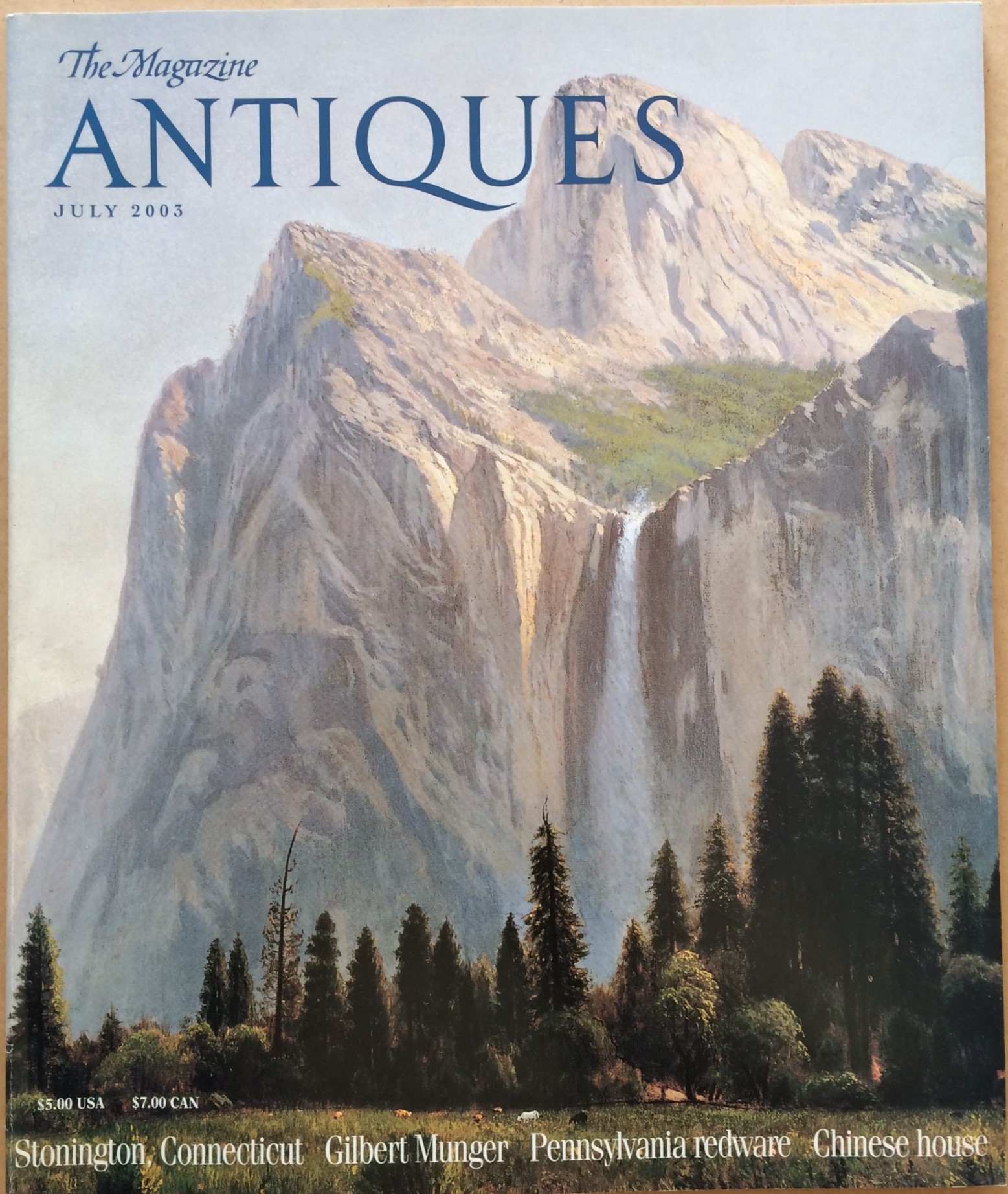 Image for The Magazine, Antiques; July 2003