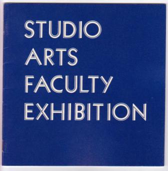 Image for Studio Arts Faculty Exhibition, 1977