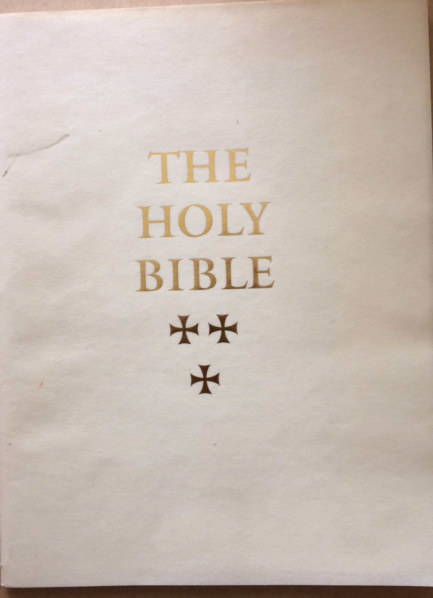 Image for The Holy Bible, An Illustrated Folio Edition of The King James Bible to be Published in 1999 (Prospectus)